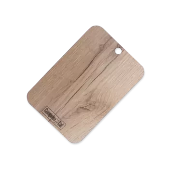 Доска разделочная, композитный материал, 22x15 см, дуб натуральный