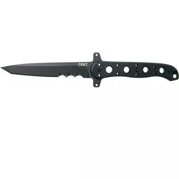 Фиксированный нож CRKT M16-13FX, сталь SK-5, рукоять черная G10