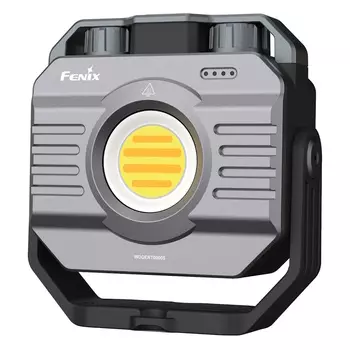 Фонарь кемпинговый Fenix CL28R многофункциональный с функцией Powerbank, серый