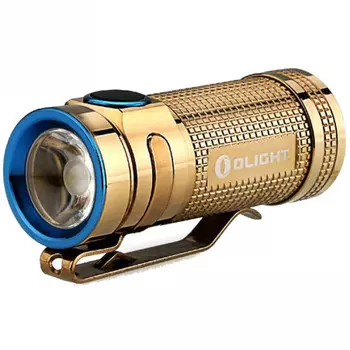 Фонарь Olight S Mini CU Raw Brass латунь