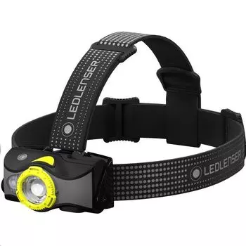 Фонарь светодиодный налобный LED Lenser MH7, черно-желтый, 600 лм