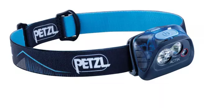 Фонарь светодиодный налобный Petzl Actik синий, 350 лм