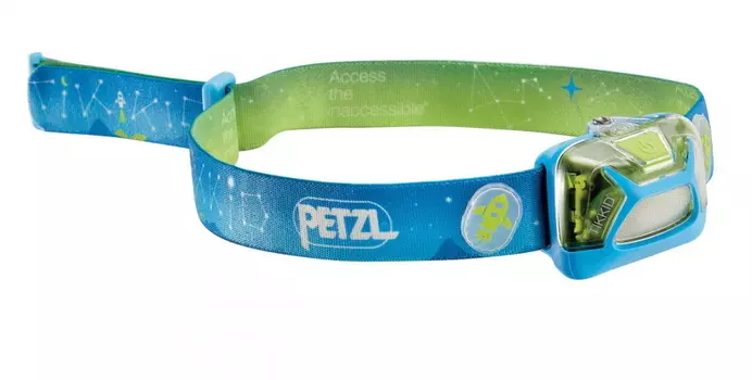 Фонарь светодиодный налобный Petzl Lamp Tikkid голубой, 20 лм