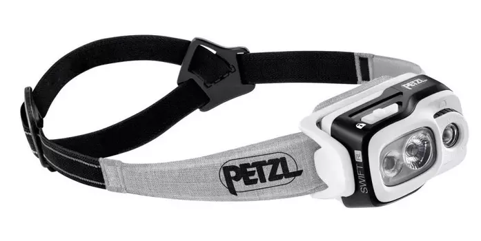 Фонарь светодиодный налобный Petzl Swift RL черный, 900 лм, аккумулятор