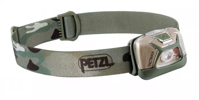 Фонарь светодиодный налобный Petzl Tactikka камуфляж, 300 лм