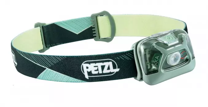 Фонарь светодиодный налобный Petzl Tikka зеленый, 300 лм