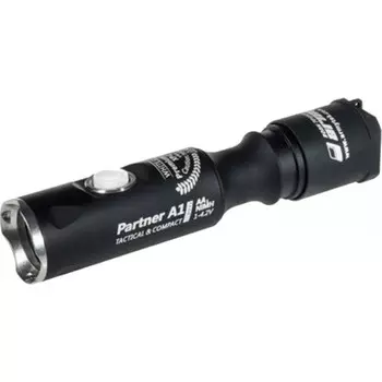 Фонарь светодиодный тактический Armytek Partner A1 Pro v3, 560 лм, теплый свет, аккумулятор