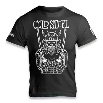 Футболка Cold Steel Undead Samurai Tee, размер L, черная