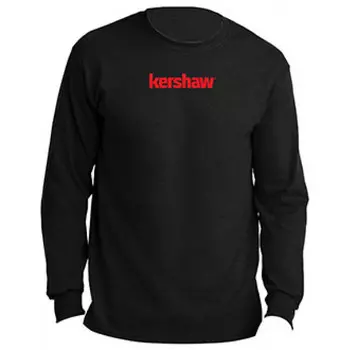 Футболка с длинным рукавом Kershaw KSHIRTKER184L, размер L, черная