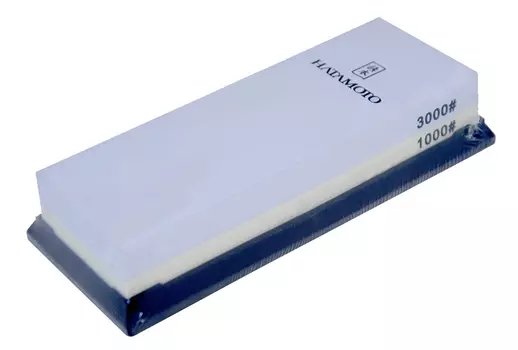 Камень точильный, Hatamoto, HT0960, #1000/#3000, с подставкой