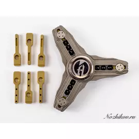 Кастомный спиннер (Hand Spinner) MAXACE Andromeda, серый