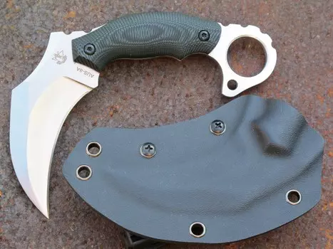 Керамбит Шпора, сталь AUS-8, микарта