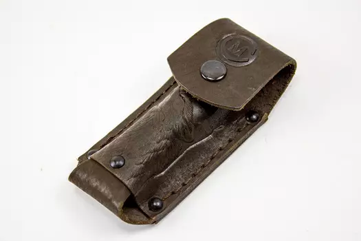 Кожаный чехол для складного ножа, 125 мм