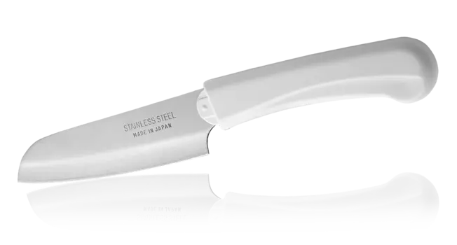 Кухонный нож овощной, Special Series, Fuji Cutlery, FК-432, сталь Sus420J2, белый