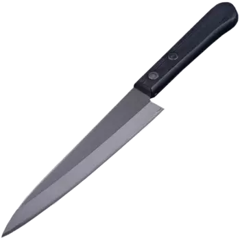 Кухонный нож универсальный Tojiro Fuji Cutlery FC-1620, сталь Mo-V, рукоять полипропилен, черный