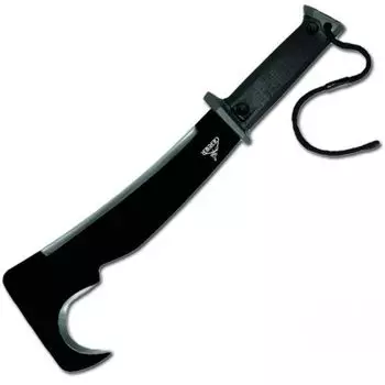 Мачете-крюк Gerber - Gator Machete Pro, сталь 1050 Carbon Steel Black Finish, рукоять термопластик FRN