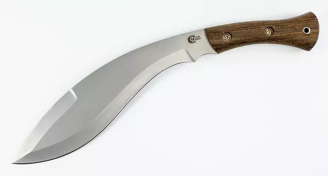 Мачете Кукри №5, сталь 65х13, рукоять венге