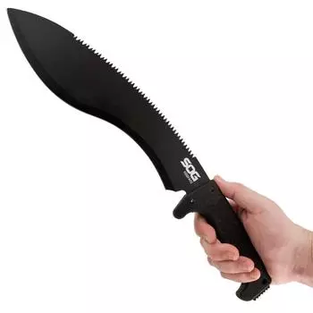 Мачете SOG SOGfari Kukri Machete MC11, сталь 3Cr13, рукоять резина