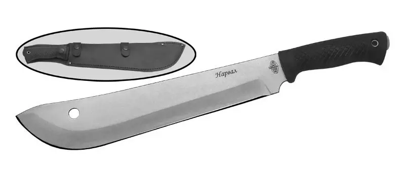 Мачете Витязь Нарвал, сталь 95Х18, рукоять эластрон