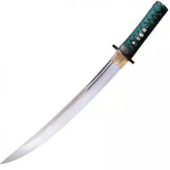 Меч Wakizashi Cold Steel O Tanto (Dragonfly) 88DT, сталь 1060 Carbon, рукоять кожа/намотка