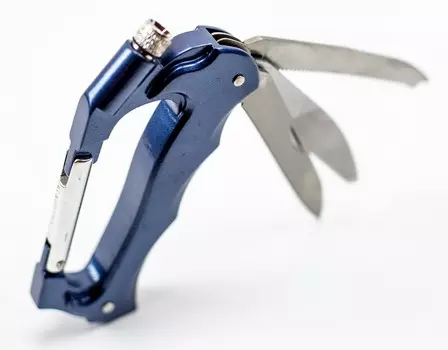 Многофункциональный нож карабин Traveler