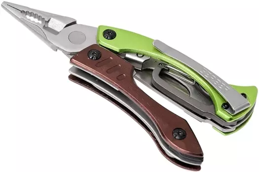 Мультитул Gerber Crucial Tool Green, зеленый, в блистере