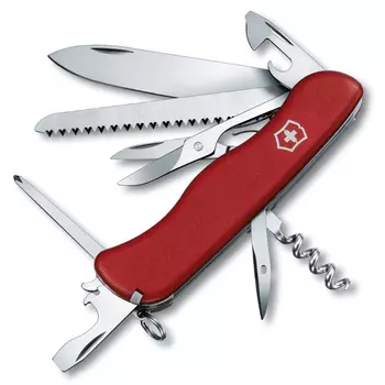 Мультитул Victorinox Outrider, сталь X50CrMoV15, рукоять нейлон, красный