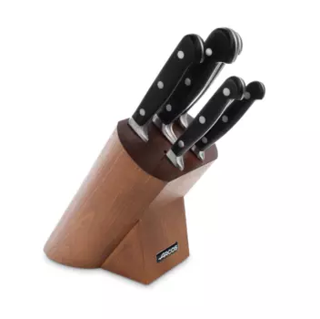 Набор из 5 кухонных ножей в деревянной подставке Opera, Arcos