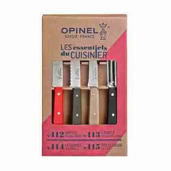 Набор ножей Opinel Les Essentiels Loft, нержавеющая сталь, 4 шт