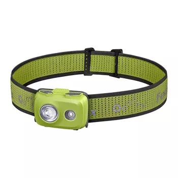 Налобный фонарь ультралегкий Fenix HL16, салатовый