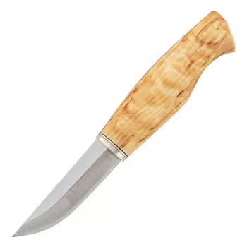 Нож Ahti Puukko Janka 75, финская береза, сталь Carbon