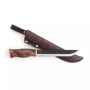Нож Ahti Puukko Leuku 180, финская береза, сталь W75