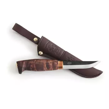 Нож Ahti Puukko Metsa 95, финская береза, сталь W75