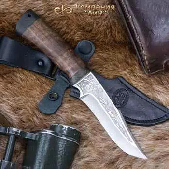 Нож АиР Хазар, сталь М390, рукоять дерево