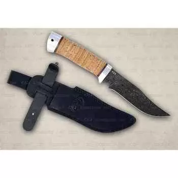 Нож АиР "Клычок-1", сталь ZD 0803, рукоять береста, алюминий