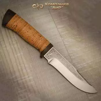 Нож АиР Стрелец, сталь Elmax, рукоять береста