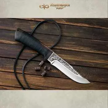 Нож АиР Стрелец, сталь Elmax, рукоять кожа