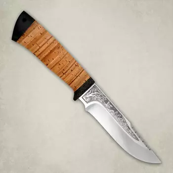 Нож АиР Стрелец, сталь ЭП-766, рукоять береста