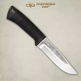Нож АиР Турист, сталь К-340, рукоять кожа