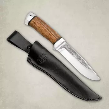 Нож АиР Турист, сталь К-340, рукоять дерево