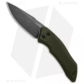 Нож автоматический Kershaw Launch 1, сталь CMP154CM, рукоять оливковый алюминий