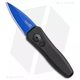 Нож автоматический Kershaw Launch 4, сталь CMP154CM, рукоять алюминий , клинок DLC синий