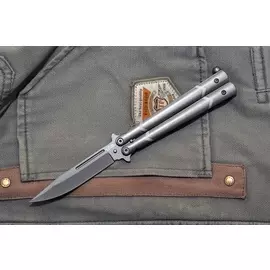 Нож-бабочка (балисонг) Мулат, титановое покрытие