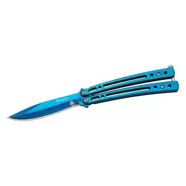 Нож-бабочка (балисонг) Силуэт, синий
