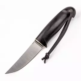 Нож Барбус, сталь K110, рукоять зеленая карельская береза