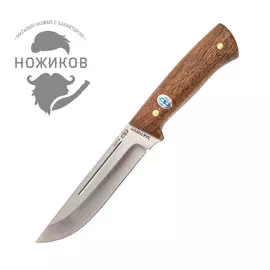 Нож цельнометаллический Бекас, дерево, 95х18