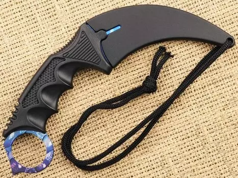 Нож CS GO керамбит Ледяные капли