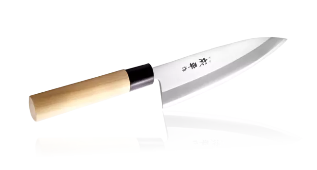 Нож Деба Narihira Tojiro, 180 мм, сталь AUS-8, рукоять дерево