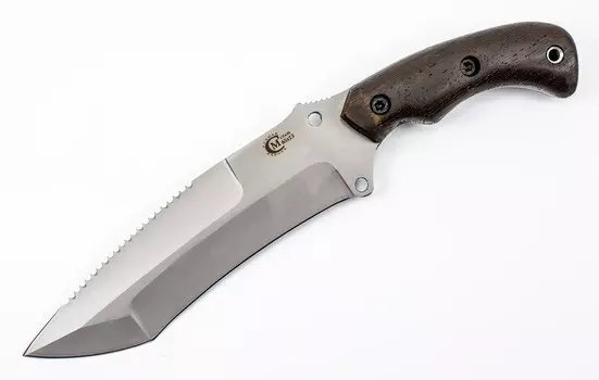 Нож для выживания БУРАН, сталь 65Х13, рукоять венге