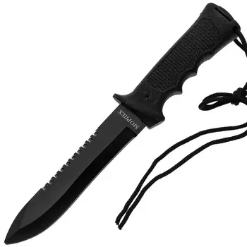 Нож для выживания Морпех, сталь 65х13